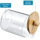 thumbnail image 4 of Caja de almacenamiento de hisopos de algodón, contenedor redondo portátil, caja de almacenamiento de hisopos de algodón para cosméticos, hisopo de algodón, desmaquillador, caja de algodón, 4 of 5
