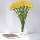 thumbnail image 5 of Crisantemo artificial Amarillo, 5pcs, 5 of 6