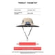 thumbnail image 3 of Sombrero Protector Solar para Exteriores con Ventiladores Solares y Protección UV Unisex, Parasol y Pescador., 3 of 5