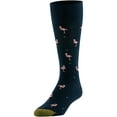 thumbnail image 2 of GOLDTOE Edition Mens Flamingos Crew Socks, 3-Pack, 2 of 4
