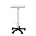thumbnail image 2 of Trelavi Service Tray Rolling Adjustable Multi-Use for Hair Coloring, Tinting, Styling, Salon Service Tray Tattoo Facial Spa Organizing Tray, White, 2 of 4