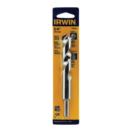 UPC: 0024721029041 | IRWIN 5026021 – 3/4  Straight Shank Slow Spiral Flute Rotary Hammer Drill Bit