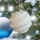 thumbnail image 4 of Ganfancp Christmas New Glitter Foam Ball Set Christmas Tree Pendant Decorations Christmas Tree Decoration Ball Window Door Hanging Ornaments Ofertas Flash Liquidación Bola de Navidad*6, 4 of 7