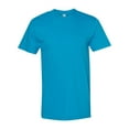 thumbnail image 1 of American Apparel Fine Jersey Tee, M, Teal, 1 of 3