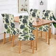 thumbnail image 2 of Yayeee 4 Pack Dining Chair Covers Stretch Parson Chairs Slipcovers Seat Protector, Navy Flower, 2 of 6