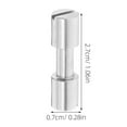 thumbnail image 2 of ETHZZLE 3 Pcs Accessoires de Manutention Acier Inoxydable Gris pour Réparations Extérieures, 2 of 7