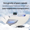 thumbnail image 3 of Massage Chair 4d&nbsp;Heating Zero Gravity Full Body Airbags Long SL Track Whole Body Massage Relax Bluetooth Speaker New Year Gift My Lux Decor Round, 3 of 11