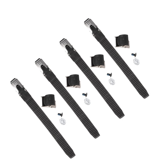 ETEREAUTY 4-Piece Adjustable Buckle Straps for Roller Skates Inline Skating Shoes Speed Control Accessories