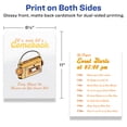 thumbnail image 6 of Avery Printable Cardstock, 8.5" x 11", Glossy White, 25ct, 6 of 8