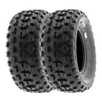 SunF ATV/UTV All Terrain Quad Tire 21x7-10 21x7x10 6 PR Tubeless A017 (Set of 2)