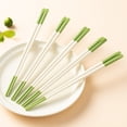 thumbnail image 6 of Kieccall Silicone Chopsticks High Temp Resistant with Steel Core for Home Kitchen Asian Food Cooking and Eating, 6 of 6