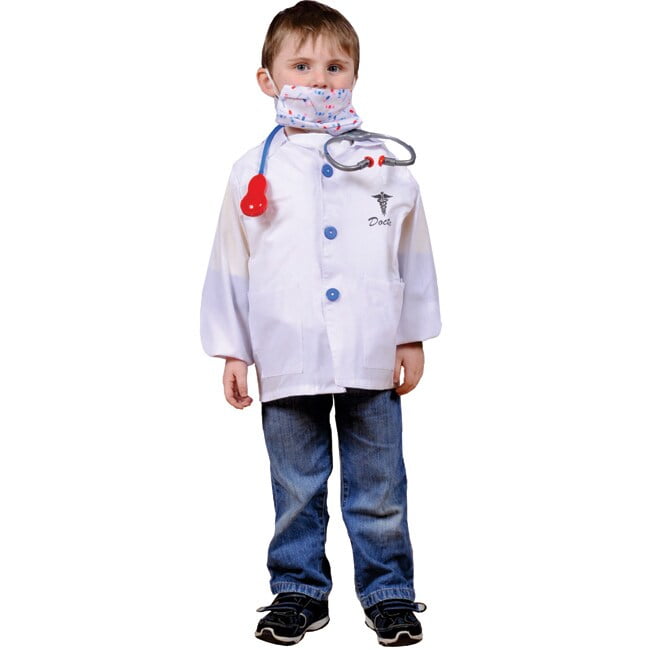 Dress Up America Kids' 'Doctor' Role Play Dress Up Set - One Size Fits Most - Walmart.com 
