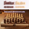 thumbnail image 5 of Tablero De Ajedrez Y Backgammon Plegable Madera , Juego Mesa 29 X Cm, 5 of 5