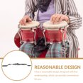 thumbnail image 2 of Bongo Holder Tray Iron Durable Bongo Bracket Bongo Instrument Accessory, 2 of 8