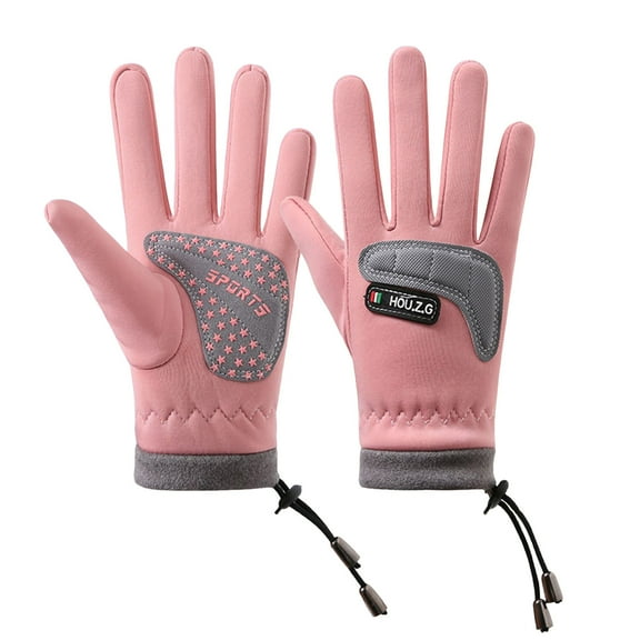 TSHXS Toddler Gloves White Gloves For Kids Kids Gloves Full Fingers Winter Gloves For Little Boys Girls Stretchy Warm Gloves 7-7.5cm/2.76-2.95''