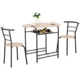 thumbnail image 4 of Muebles de Hierro Costway Conjunto de Mesa y 2 Sillas para Cocina, 4 of 10