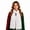 White, variant on Festive Christmas Scarf For Seasonal Wear Winter Soft Warm Fashion Stylish Holiday Wrap Snowman Print Neck Shawl Cold Weather Accessory