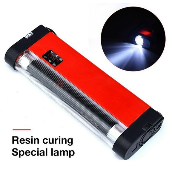 Curing Glue UV Lamp  Resin  Curing Special Lamp Set Tool  Car Front Windshield Glass Crack Repair Tool