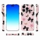 thumbnail image 5 of SKLYDDI Funda para iPhone con Diseño Floral Romántico y Moños, 5 of 7