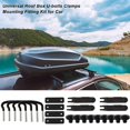 thumbnail image 3 of Roof Box U-Bolt Clips Roof Rack U-Brackets Luggage Accessory Kit Automotive, 3 of 4