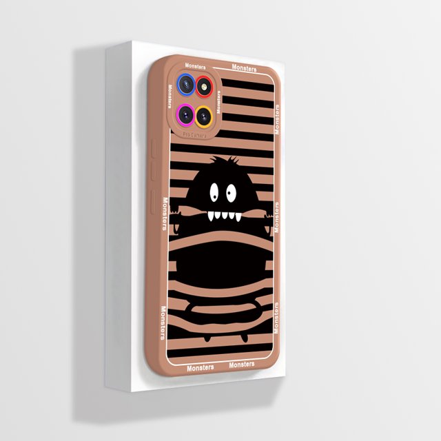 Silicone Case For Samsung Galaxy Note 10 Note10 Lite Cover Cute Panda Liquid Fundas For Samsung Note 10 Lite SM-N770F Phone Case BrownA03 For Note 10 Lite