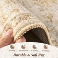 thumbnail image 3 of SIXHOME 2'x3' Entryway Rugs for Living Room Washable Rugs Vintage Distressed Medallion Carpet Rugs for Bedroom Dining Room Office Home Decor Beige, 3 of 6