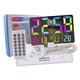 thumbnail image 4 of Reloj Despertador Perfecl Reloj de Escritorio Digital Reloj de Pared LED Multifuncional Concha Blanca, 4 of 8