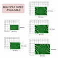 thumbnail image 6 of Green Black Outdoor Rug for Patio/Deck/Porch, Non-Slip Large Area Rug 3 x 5 Ft, Farmhouse Striped Spiral Vortex Abstract Indoor Outdoor Rugs Washable Area Rugs, Reversible Camping Rug Carpet Runner, 6 of 8