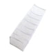 thumbnail image 3 of Organizador de cajones para ropa interior, cajas divisorias plegables para guardar ropa interior, Blanco 7 Rejillas, 3 of 9