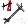 thumbnail image 3 of Archery Recurve Bow Sight, T Shape Target Shooting Bowsight Sturdy  for Training Black, 3 of 7