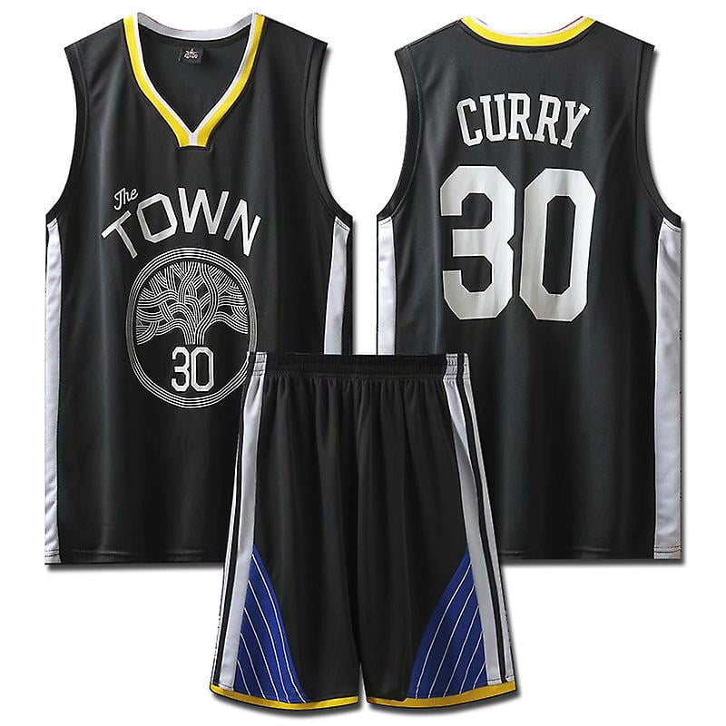 30 Stephen Curry Basketball Jersey Set Warriors Uniform For Kids Adults Walmart