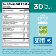 SmartyPants Prenatal Multivitamin Gummy with Omega 3 DHA & Folate, 120 Ct