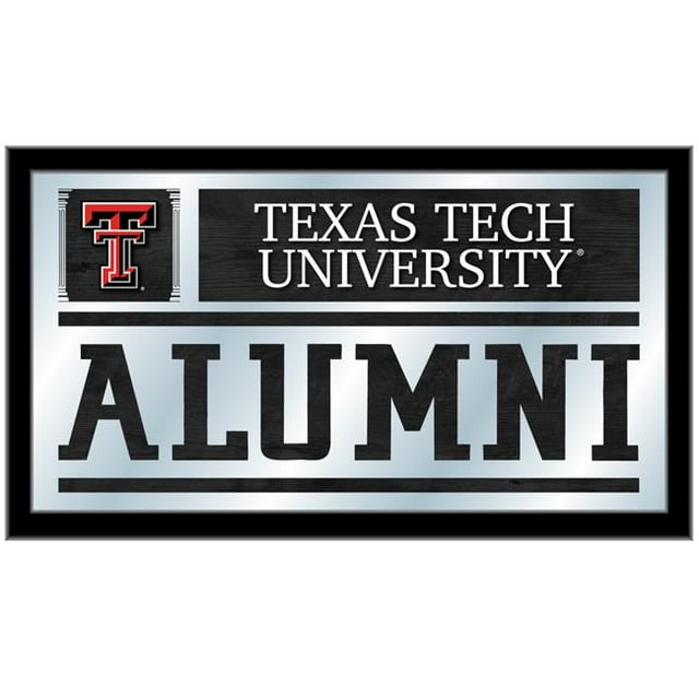 Holland Bar Stool MAlumTXTech 26 x15 in. Texas Tech University Alumni Mirror