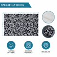 thumbnail image 6 of Black Spring Floral Placemats Set of 4, Farmhouse Flowers Elegant Pastoral Placemats for Dining Table, Place Mats for Kitchen Tabletop, Waterproof Wipeable Dining Table Mats Set, 6 of 9