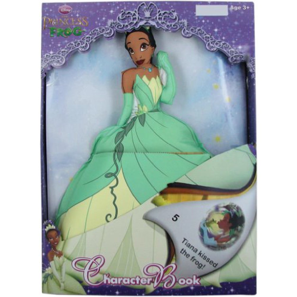 Disney Princess & the Frog Tiana Pillow Character Book