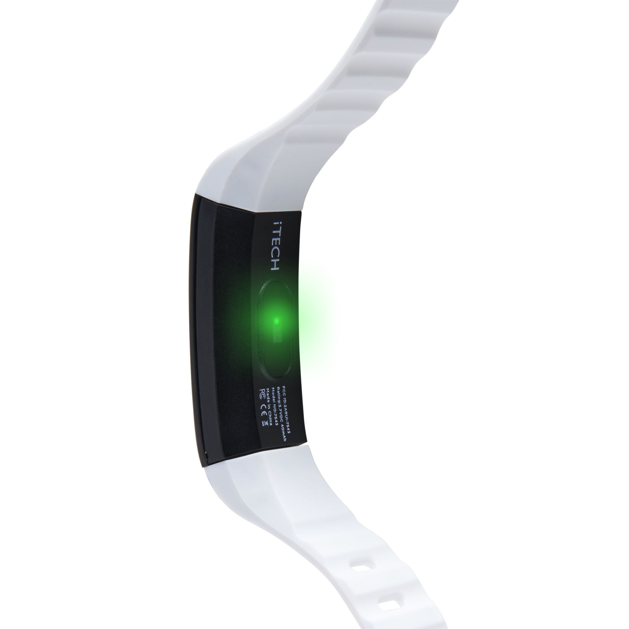 iTech Sport Activity Tracker Smart Watch with Interchangeable Strap, Color: Blue Smoke/Navy