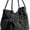 Black, variant on Women Tote Bags Purses PU Leather Handbags with Drawstring Bucket Style and Star Charm - Perfect for Casual Outings
