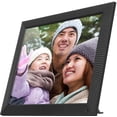 thumbnail image 3 of Aluratek Dual-band 2.4Ghz, 5Ghz WiFi Touchscreen Digital Photo Frame with Motion Sensor, Auto Rotation and 32GB Built-in Memory - 17 inch, Black, 3 of 4