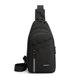 thumbnail image 1 of Bolso de pecho para hombre Bolso de hombre Resistente al desgaste Impermeable Tela Oxford Estilo de negocios Soporte para auriculares informal Bolso de pecho estilo coreano, 1 of 6