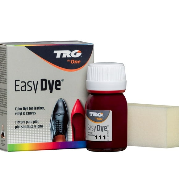 TRG Bordeaux 111 Color Dye - best leather dye, makes it easy to either restore the color of your shoes, handbags or other leather goods or to change the color