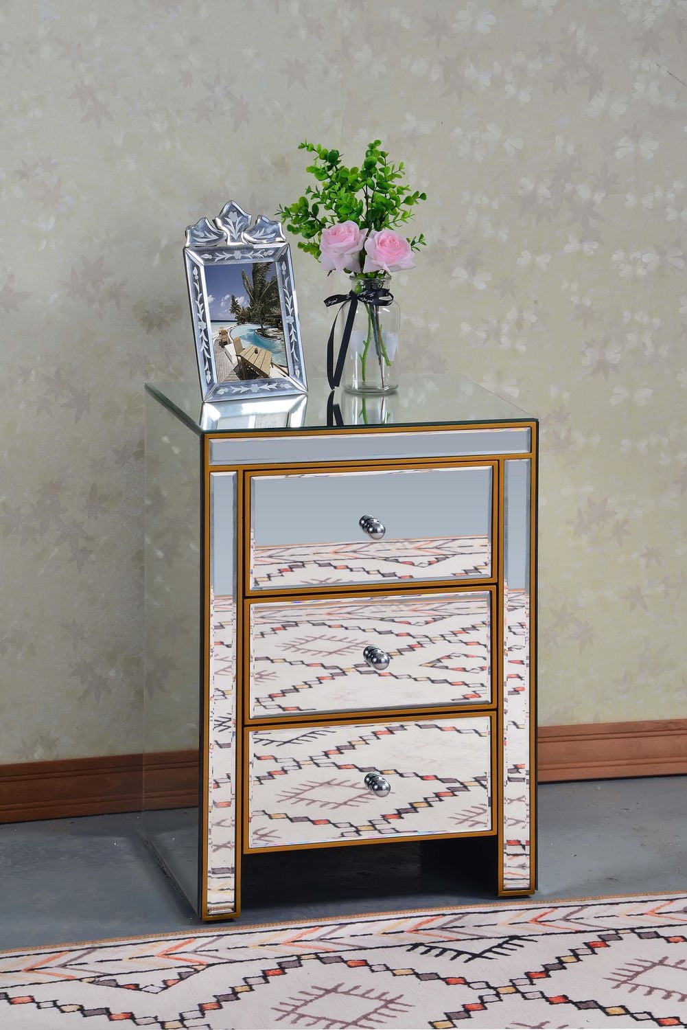 Table de chevet Tia Gold