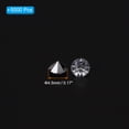 thumbnail image 2 of 4.5mm Transparent Acrylic Crystals Diamonds for Wedding Table Vase Fillers, Silver Clear AB 5000Pieces, 2 of 6