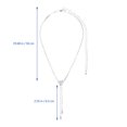 thumbnail image 2 of 1 Set Jewelry Set Rhinestone Drop Necklace Dangler Bangle Tassel Choker Earrings, 2 of 8