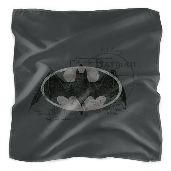 Batman Arcane Bat Logo Bandana (21 in x 21 in)