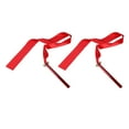 thumbnail image 3 of 2Pcs Handheld Children Gymnastics Ribbon Dance Props Bell Stick for Cheering Squad Kids (Red), 3 of 6