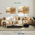 thumbnail image 4 of Elephant Stock Autumn Midst Wall Art - Horizontal Canvas Wall Art - Living Room Wall Decor - Abstract Canvas - Brown And Beige Decor By Julia Purinton - 39" x 26", 4 of 8