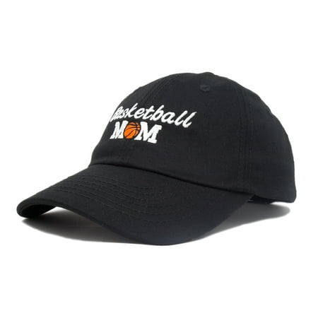 DALIX Basketball Mom Hat and Caps for Women in Black