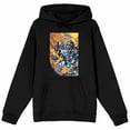 thumbnail image 3 of Justice League Customized Cyborg Men's Black Hoodie-Medium, 3 of 5