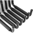 thumbnail image 4 of Heavy Duty Garage Storage System, Space Saver Tubular Steel Kayak Hook With Non-Slip Coating, Wall Mounted Rack For Canoes, Ladders, And More (4-Pack), 4 of 6