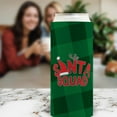 thumbnail image 5 of Santa Christmas Decoration Santa Squad 2-Pack Ultra Slim Can Thermocoolers, 5 of 8